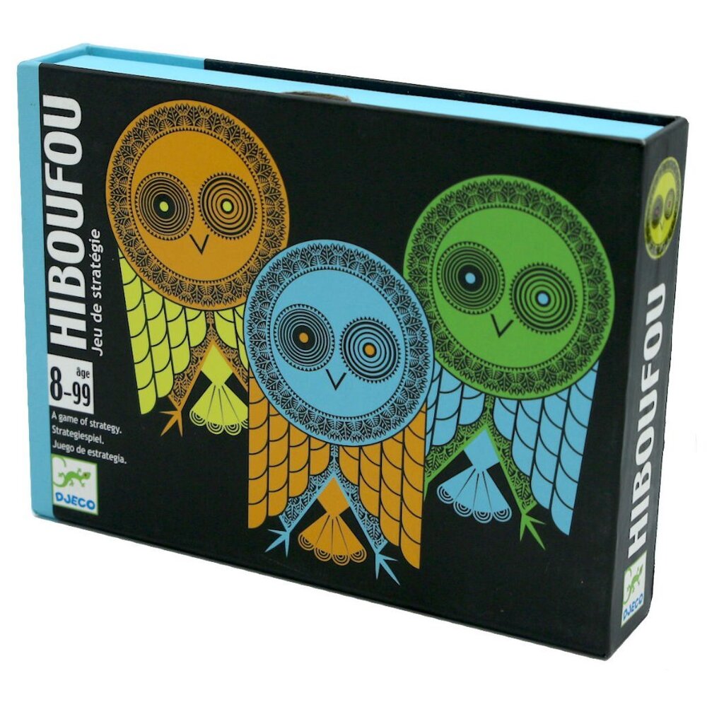 Djeco Strategy Card Game Hiboufou (Multilingue)  for Age 8+ New Sealed